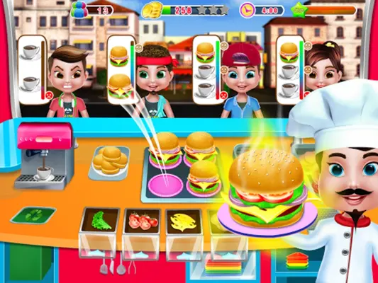 Cooking Chef Food Fever Rush Game android App screenshot 12