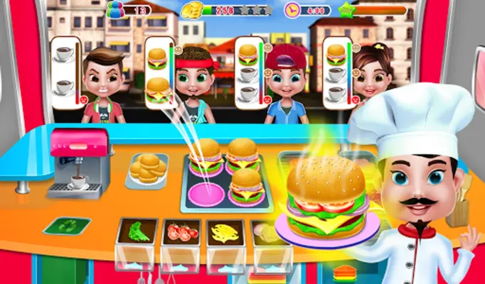 Cooking Chef Food Fever Rush Game android App screenshot 6